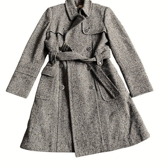 Laundry By Shelli Segal Jackets & Blazers - EUC LAUNDRY by Shelli Segal Long Wool Belted Coat